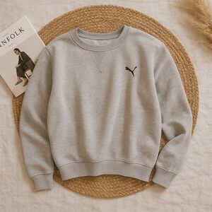 PUMA Gray Crewneck Sweater